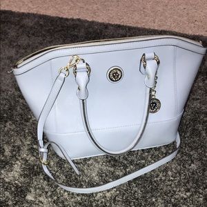 Anne Klein Baby blue purse